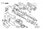 Bosch 0 601 937 403 Gsb 12 Vsp-2 Cordless Impact Drill 12 V / Eu Spare Parts